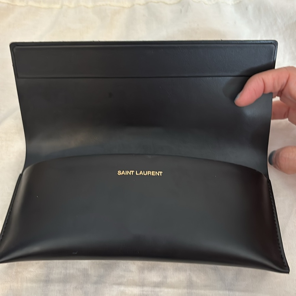 SAINT LAURENT (YSL) ROUND-FRAME ACETATE SUNGLASSES SL400-001 - Picture 9 of 9